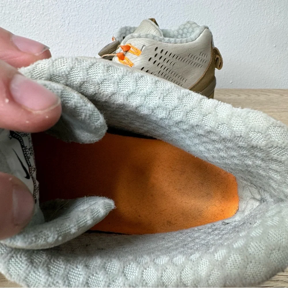 Nike Gray Brown Lunarlon‎ Chenchukka Hybrid Sneaker Mens Size 10 2013